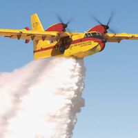 Solo 7 de los 14 hidroaviones que tiene España para apagar fuegos están operativos. El Gobierno pide “dosificar” su uso