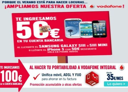 The Phone House y Vodafone ¡Tiran la casa por la ventana! 