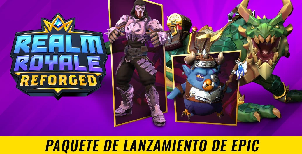 Paquete de lanzamiento de Epic Realm Royale Reforged Paquete de lanzamiento de Epic Realm Royale Reforged