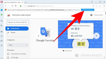 chrome extension store