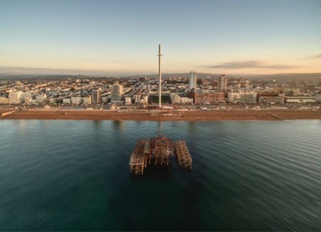 Esta es la torre más delgada del mundo, y está en Brighton 