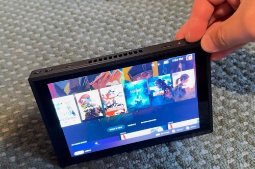 Creía que su Steam Deck era demasiado grande así que le ha hecho un cambio radical: fusionarla con su iPad