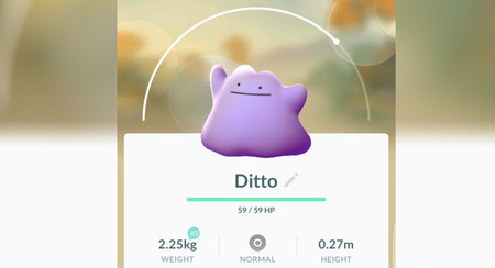 Ditto ya está en Pokémon GO, ahora a ver si lo encuentras