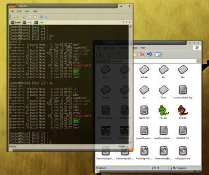 Console, mejorando la linea de comandos en Windows