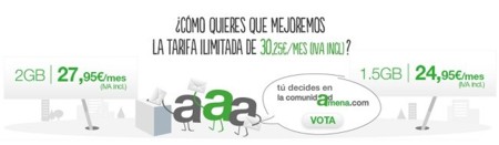 Amena rebaja su tarifa más alta a 24.95 euros al mes bajando de 2 a 1.5 GB, aunque con polémica