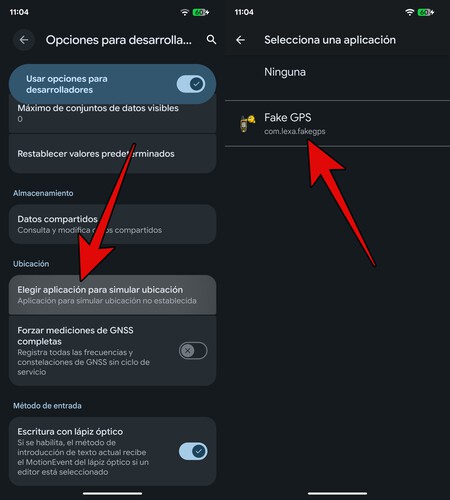 Elige Fake Gps