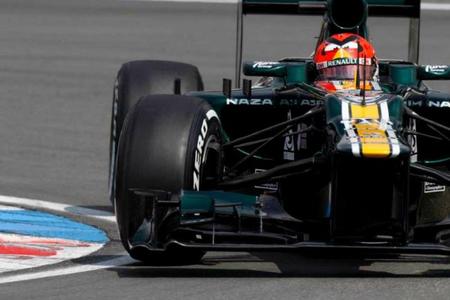 Caterham sancionada por su incidente en el pit-lane