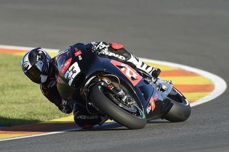 Melandri Test Valencia 2014