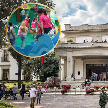 Ya no hay alberca en Los Pinos: ahora hay un espacio mágico para niños y es gratis