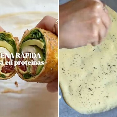 Los wraps súper proteicos más fáciles que puedes hacer en casa: con dos ingredientes te solucionan una cena saludable 