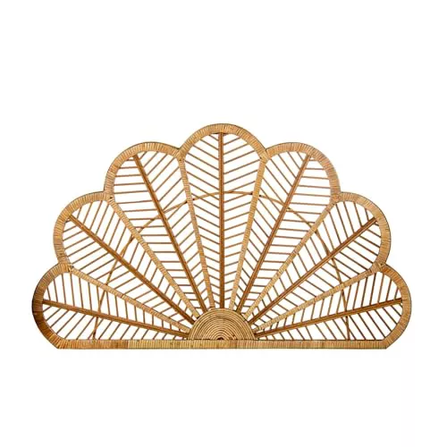 Cabecero de Cama de Ratan 