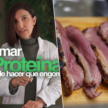 María Muñoz, médica digestiva: "Si consumes mucha proteína sin hacer deporte, lo que vas a conseguir es grasa"