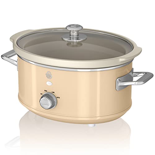Swan Retro SF17021CNEU Olla Cocción Lenta 3,5L