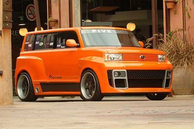 Un Scion xB para DJ's