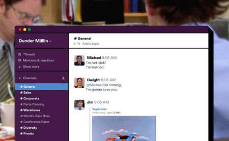 Recrean los 201 episodios de 'The Office' en Slack: una genialidad que puedes seguir en directo