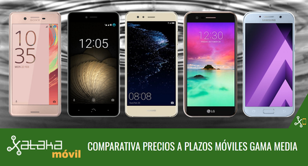Estos son los mejores precios a plazos para el Huawei P10 lite, Galaxy A5, bq Aquaris U y otros gama media