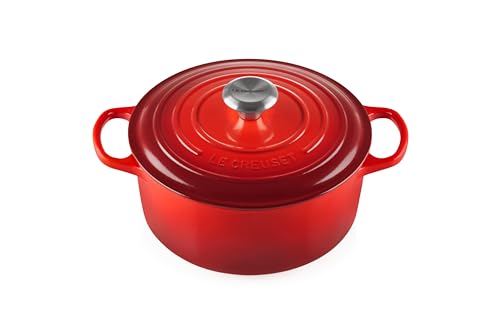 Le Creuset Cocotte redonda de hierro fundido, 24 cm