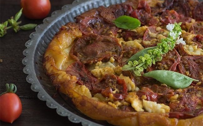 Siete tartas saladas de tomate, para aprovechar su temporada