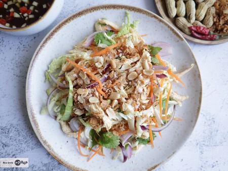 Gỏi gà, la ensalada vietnamita de pollo más fresca y fácil