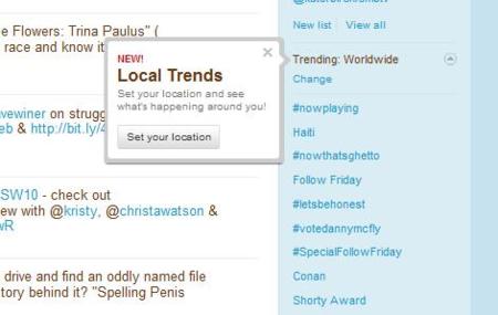 Local Trends, los Trendics Topics locales llegan a Twitter
