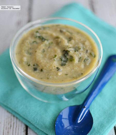 Sopa de alcachofa con menta. Receta