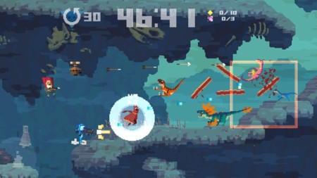 Los personajes exclusivos de Super Time Force en consolas Playstation son una locura