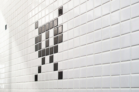 El baño para los amantes de Space Invaders