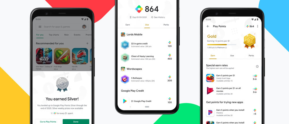 Google Play Points y su programa de recompensas llega a España