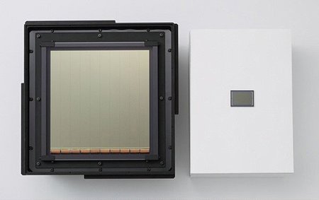 El sensor de la 5D Mark IV, con factor de recorte de 1/40X