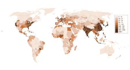Worldometers nos muestra el hipnótico crecimiento de la población mundial en tiempo real