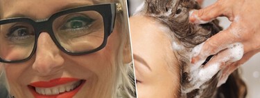 Felicitas Ordás, peluquera: "Lavar con acondicionador antes del champú puede ser útil en cabellos finos que se apelmazan con facilidad, o en melenas con tendencia grasa en raíz pero secas en medios y puntas" 