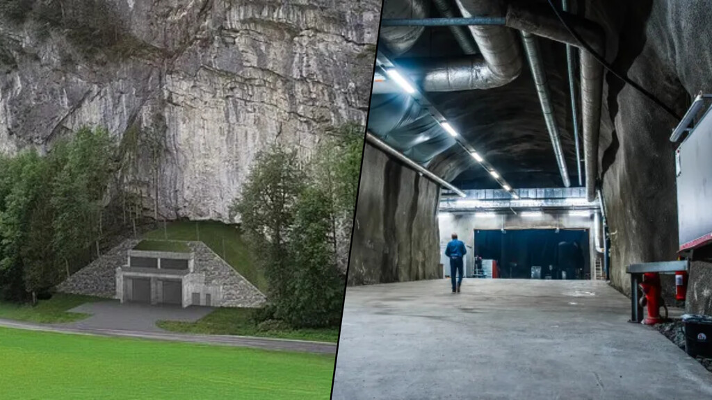 Hay multimillonarios que están comprando búnkeres privados dentro de enormes montañas en los Alpes suizos
