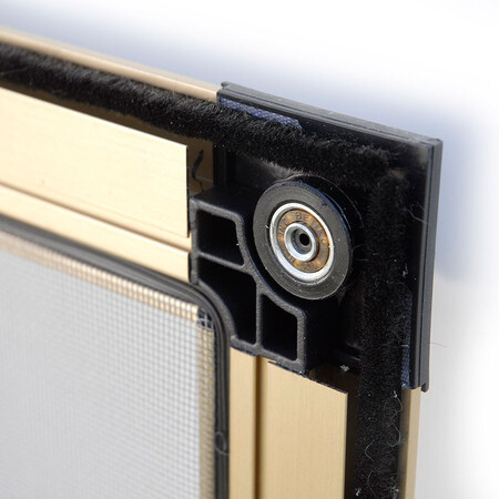 Detalle Mosquiteras Corredera Aluminiopw