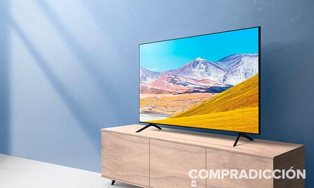 100 euros más barata que en otras tiendas: Amazon te deja una smart TV superventas como la Samsung 50TU8005 por sólo 469,99 euros