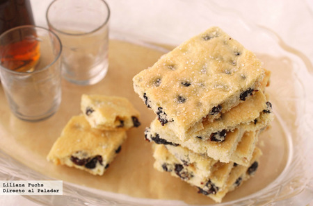 Receta de Garibaldi biscuits