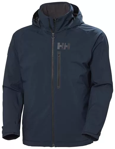 Helly Hansen Hombres Capucha HP Racing Lifaloft Jkt, Azul Marino, S