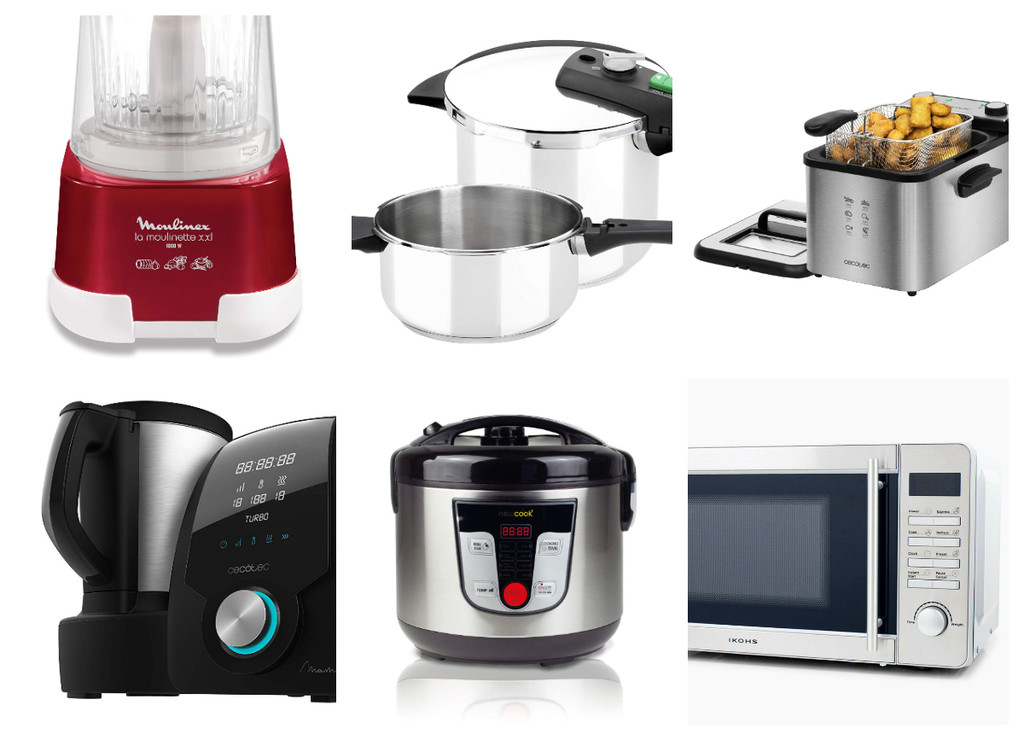 Las mejores ofertas en electrodomésticos para la cocina del Día del Soltero 2019 de eBay: robots de cocina, hornos, microondas...