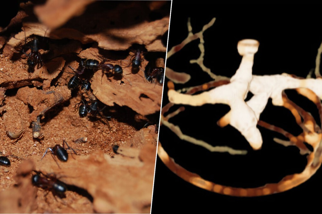 El truco de las hormigas para combatir enfermedades y hongos: cambiar la planificación urbanística sobre la marcha 