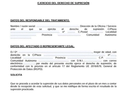 Revocar Datos