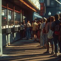 Cobrar 38 dólares la hora por guardar una cola: la idea millonaria que nació tras el lanzamiento del iPhone 5