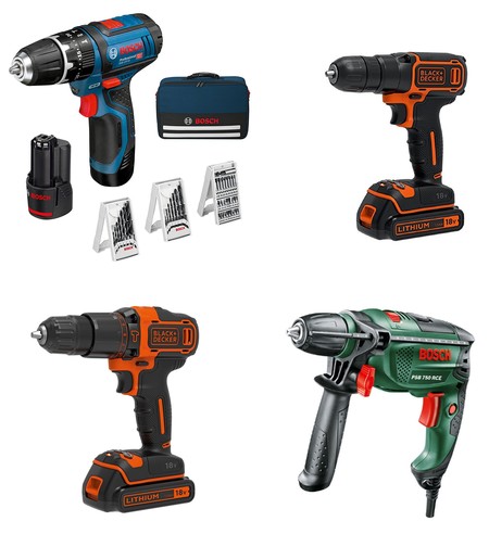 Día de la herramienta en Amazon: 4 taladros Bosch y Black & Decker rebajados sólo hoy