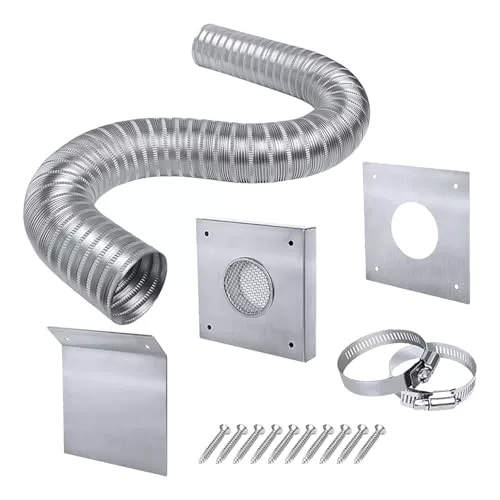 Piezas de repuesto para calentador espacial, kit de admisión de aire para estufa de pellets,Accesorios para chimeneas y estufas resistentes al calor | Juegos de herramientas para chimenea Kit de entra