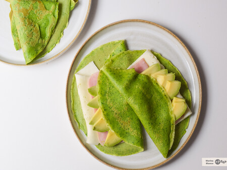 Crepes de espinacas: una receta saludable, rápida y buenísima