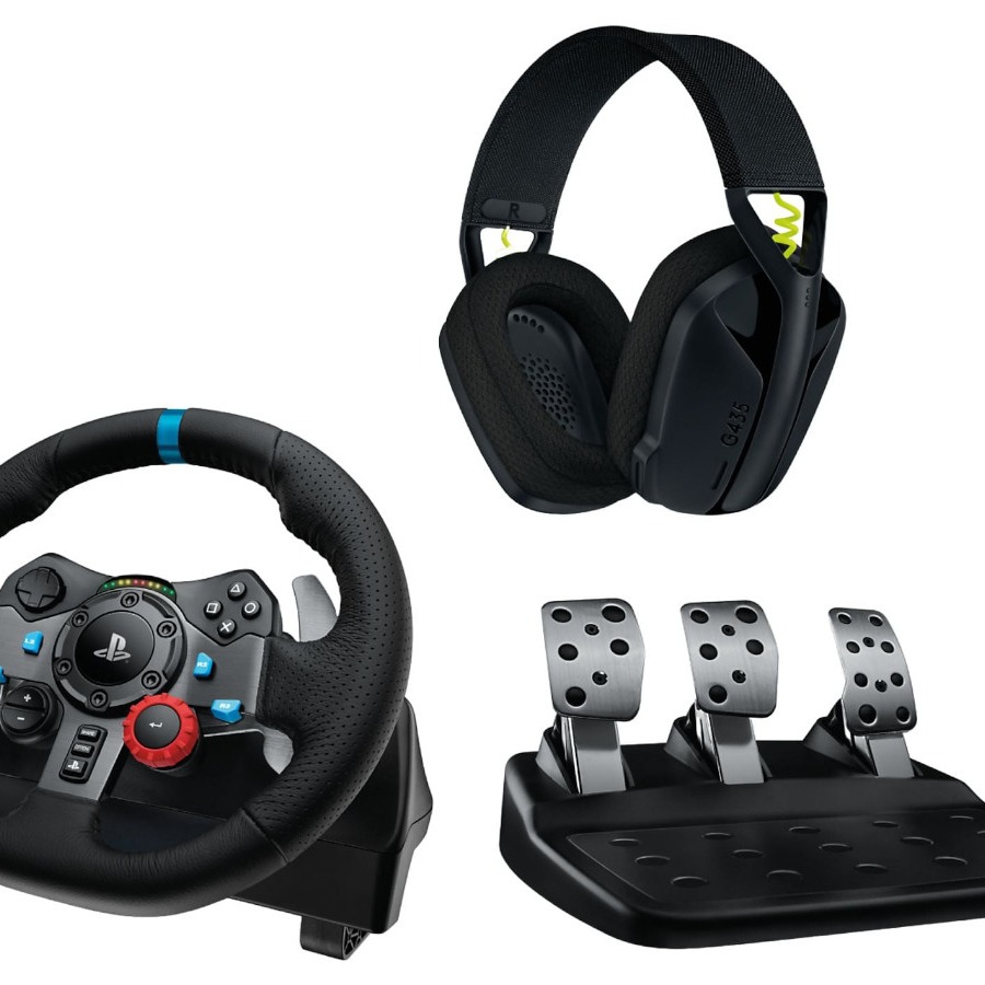 Logitech G29 + auriculares