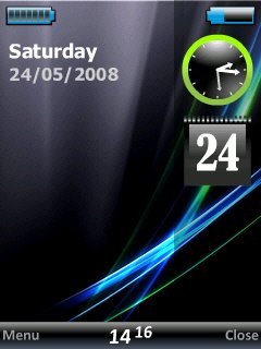 RealVista Desktop, interfaz de Vista en S60