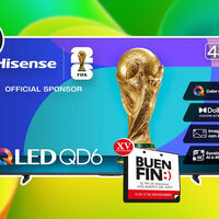 Televisión barata con resolución 4K, tres puertos HDMI y hasta USB. Todavía puedes conectarle un DVD