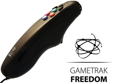 Gametrak Freedom: mando con sensor de movimiento para 360 y PS3