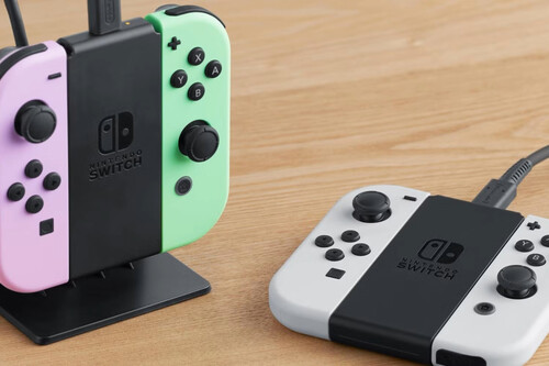 Nintendo Switch cuenta con una base de carga para tener tus Joy Con cargados en todo momento que ahora sale tirada de precio