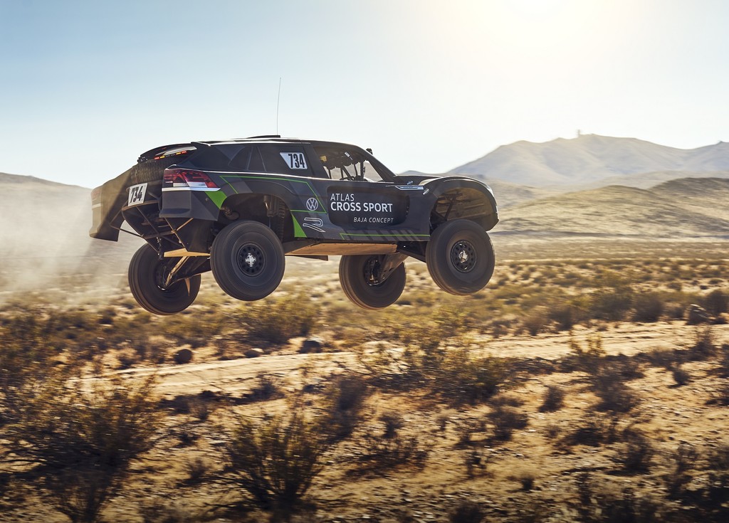 Volkswagen Atlas Cross Sport R, listo para devorar el desierto en la Baja 1000