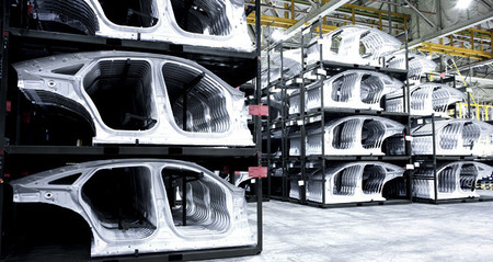 Línea de producción de Jaguar